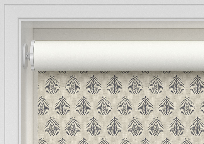 Emily Bond Jaipur, Charcoal - Twist&Fit Roller Blind - Image 9